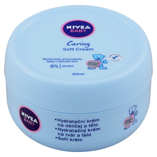 Nivea Baby Face & Body Moisturizing Cream 200 ml - Tesco Groceries