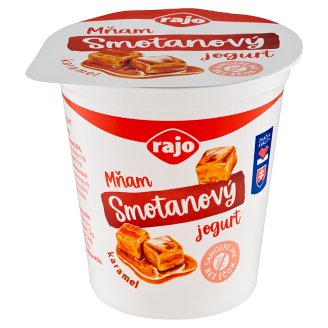Rajo Mňam Duo Smotanový jogurt karamelový 145 g