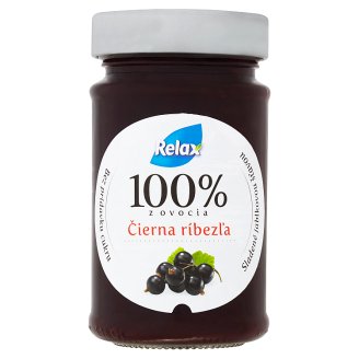 Relax Čierna ríbezľa ovocná nátierka 220 g