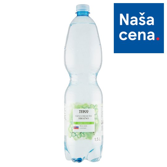 Tesco Nápoj s príchuťou hrozno jemne perlivý 1,5 l