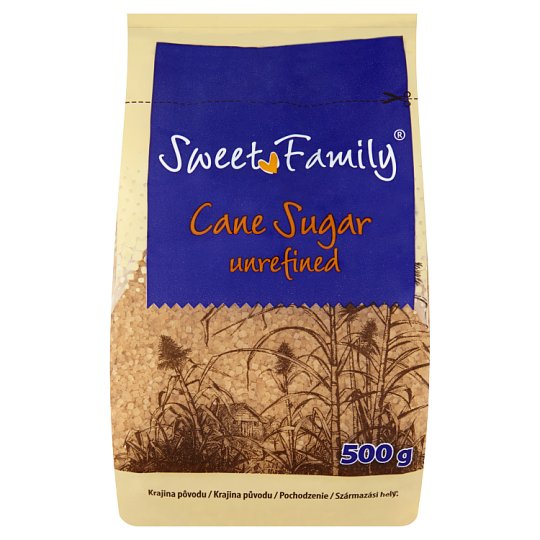 Sweet Family Trstinový cukor nerafinovaný 500 g