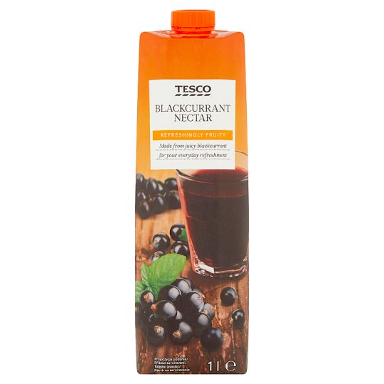 Tesco Nektár z čiernych ríbezlí 1 l
