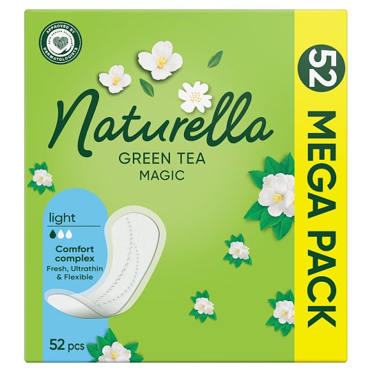 Naturella Light Green Tea Magic Pantyliners X52