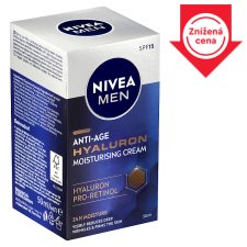 Nivea Men Hyaluron Anti-Age Moisturizing Face Cream SPF 15 50 ml