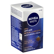 Nivea Men Hyaluron Anti-Age Moisturizing Face Cream SPF 15 50 ml ...