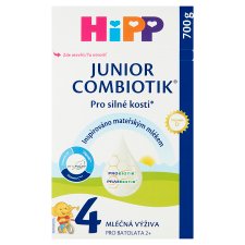HiPP Combiotik Junior 4 mliečna výživa pre malé deti od 2 rokov 700 g