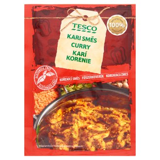 Tesco Karí korenie koreniaca zmes 25 g