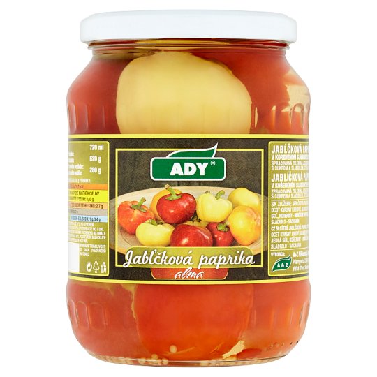 Ady Jabĺčková paprika alma 620 g