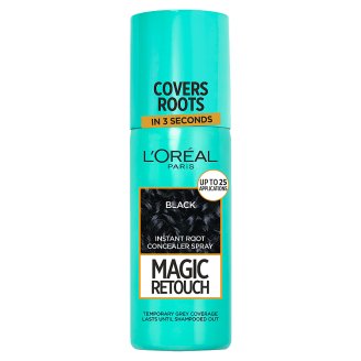 L'Oréal Paris Magic Retouch Black sprej na okamžité zakrytie odrastov 75 ml