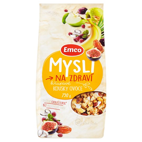 Emco Mysli na Zdraví Mysli chrumkavé s kúskami ovocia 750 g