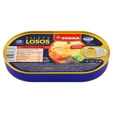 Sokra Salmon Fillets in Tomato Cream 170 g