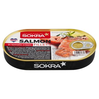 Sokra Losos filety v paradajkovom kréme 170 g