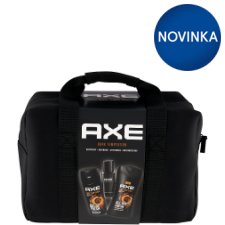 Axe Dark Temptation vianočná kazeta s víkendovou taškou