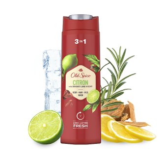 Old Spice Citron Sprchový Gél So Santalovým Drevom 400 ml