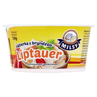 Milsy Liptauer smotanová nátierka s bryndzou 150 g