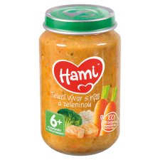 Hami Side Dish Veal Broth with Rice and Vegetables 200 g