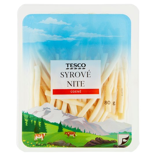 Tesco Cheese Strings Smoked 80 g