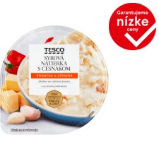 Tesco Cheese Spread with Garlic 135 g