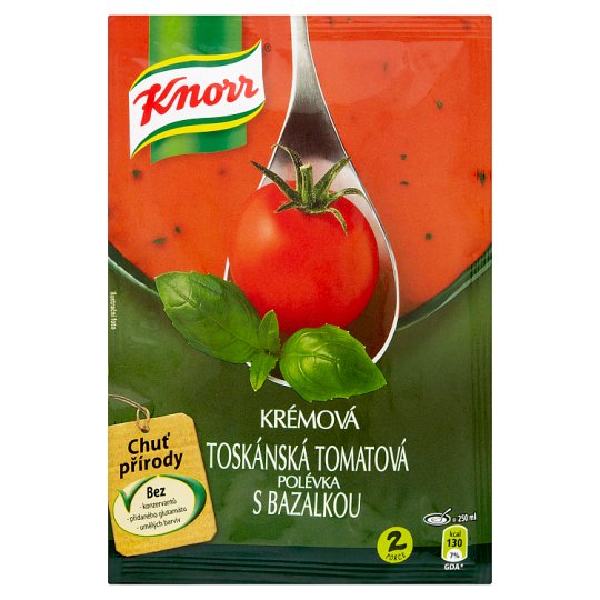 Knorr Toskánska paradajková polievka s bazalkou 66 g