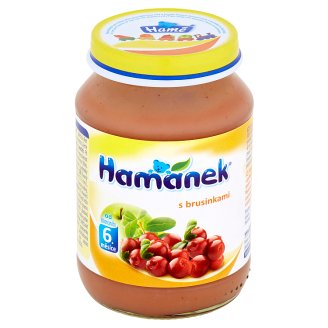 Hamánek S brusnicami 190 g