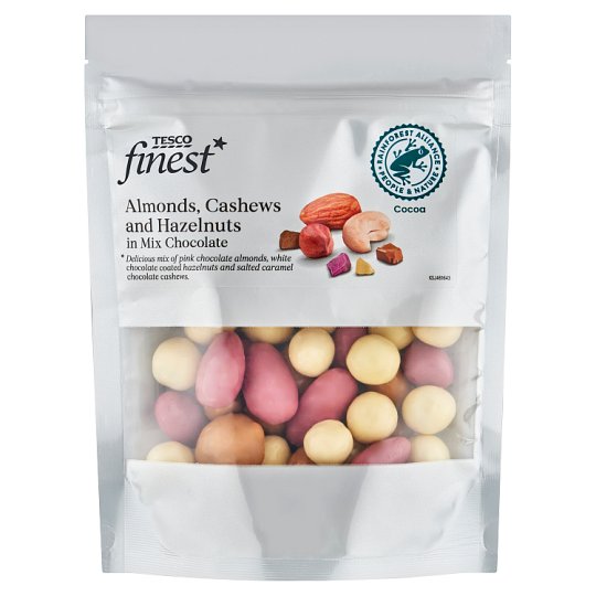 Tesco Finest Zmes karamelizovaných jadier 150 g
