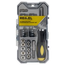 Reikel Ratchet Screwdrivers & Socket Set 34 pcs