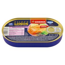 Sokra Salmon Fillets in Spicy Cream 170 g