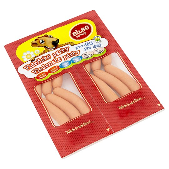 Bilbo Viedenské párky pre deti 0,300 kg