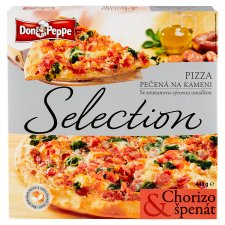 Don Peppe Selection Pizza Chorizo & Spinach 440 g