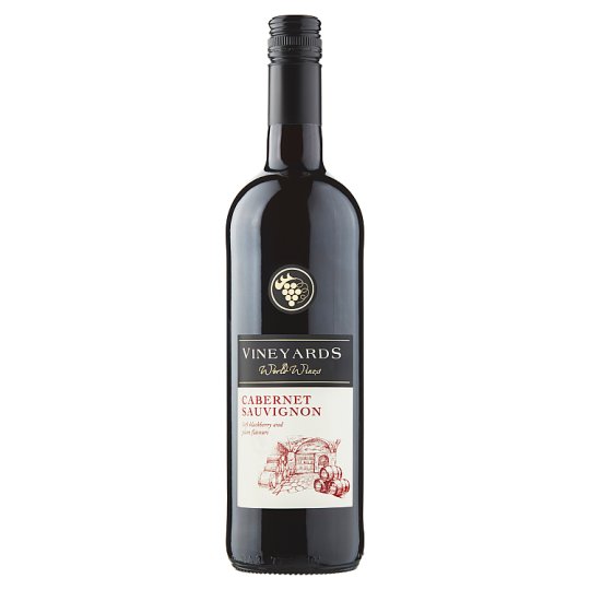 Vineyards World Wines Sauvignon Red Dry Wine 750 ml Tesco