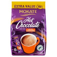 Mokate Hot Chocolate Drink with Salted Caramel Flavour 10 x 18 g (180 g)