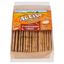 Bona Vita Active Extra Long Crispy Bread with Fried Onions 130 g