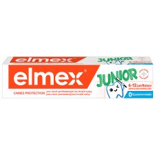 elmex® Junior zubná pasta pre deti vo veku 6 – 12 rokov 75 ml