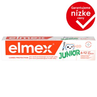 elmex Junior Zubná pasta s aminfluoridom 75 ml