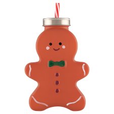 Tesco Gingerbread Drinking Jar 430 ml