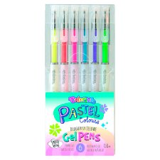 Colorino Pastel Colored Gel Pens 6 pcs
