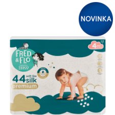 Fred & Flo Premium Nappies Maxi 4 8-14 kg 44 pcs