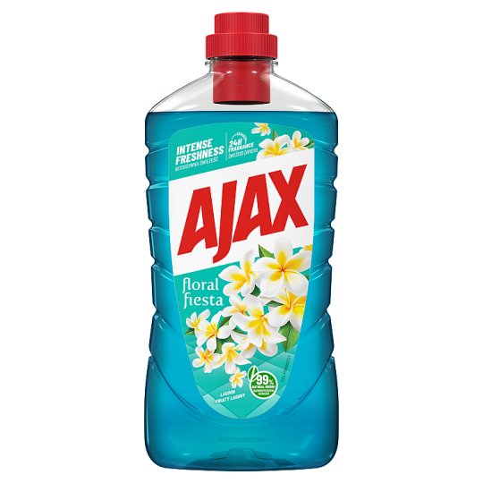 Ajax Floral Fiesta Lagoon Flowers čistič povrchov pre domácnosť 1 l
