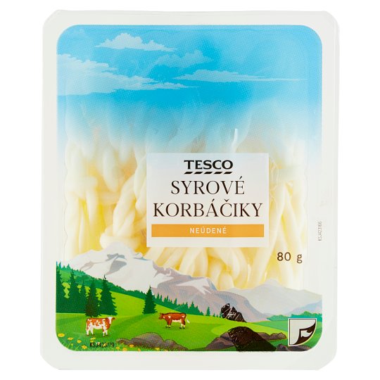 Tesco Syrové korbáčiky neúdené 80 g