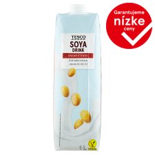 Tesco Soya Drink Unsweetened 1 L