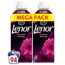 Lenor Fabric Conditioner  94 Washes, Lotus Water & Diamond Figs