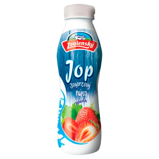 Zvolenský Jop Jogurtový nápoj jahoda 300 g