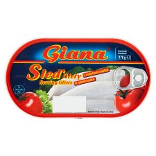 Giana Filety zo sleďa v paradajkovej omáčke 170 g