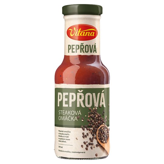 Vitana Pepper Steak Sauce 250 ml