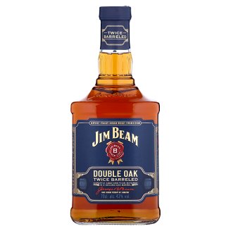Jim Beam Double Oak Kentucky Straight Bourbon Whiskey 43 % 0.7 L