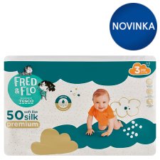 Fred & Flo Premium Nappies Midi 3 5-9 kg 50 pcs