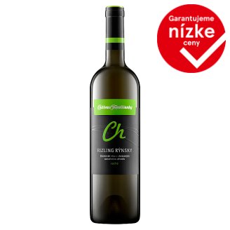 Château Topoľčianky Rizling rýnsky slovenské akostné odrodové víno CH.O.P biele suché 0,75 l