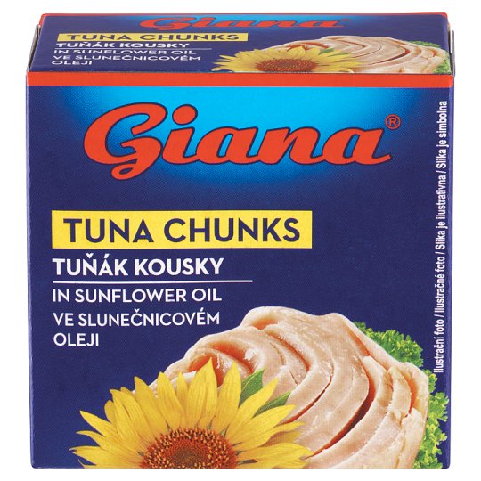 Giana Tuniak kúsky v slnečnicovom oleji 80 g