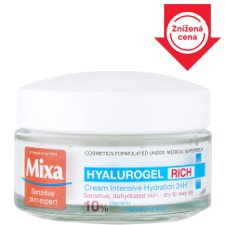 Mixa Hyalurogel Rich Intensive hydration cream, 50 ml