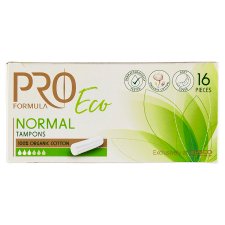 Tesco Pro Formula Eco Normal organické hygienické tampóny 16 ks